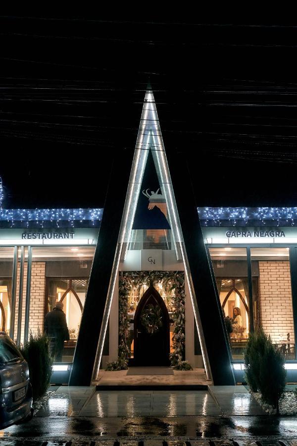 Pensiune Restaurant Capra Neagra モイセイ エクステリア 写真